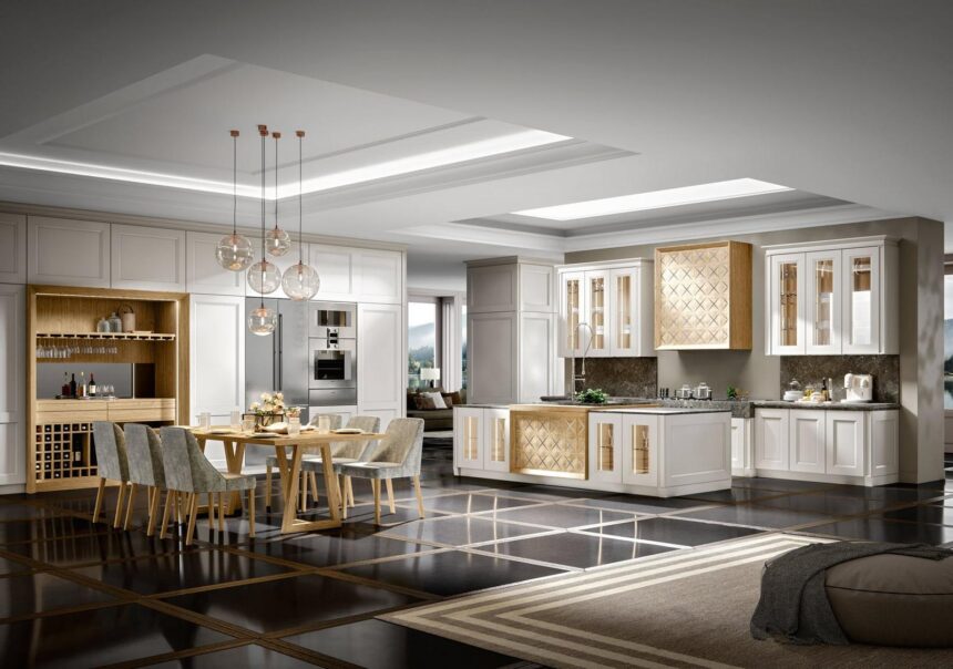 Contemporary кухня, Old Line