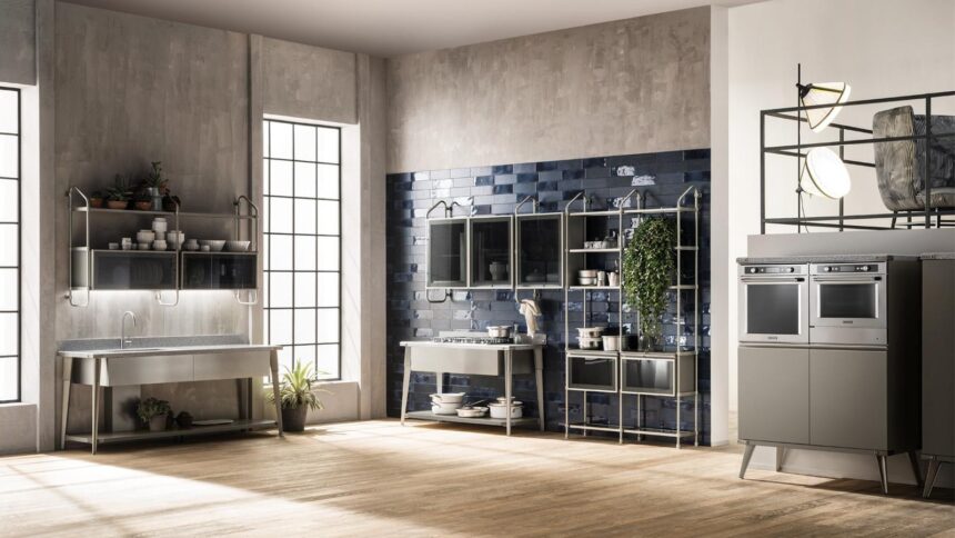 Diesel Open Workshop кухня, Scavolini
