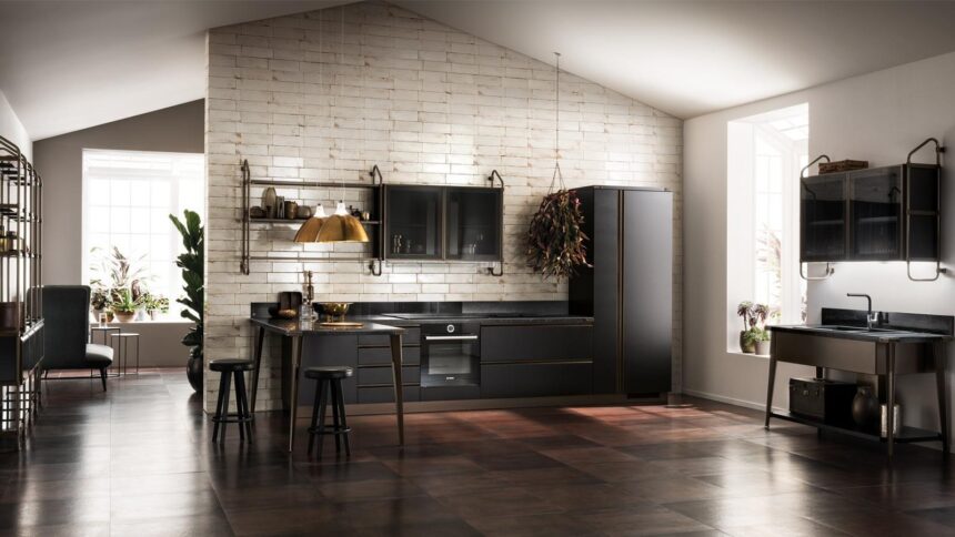 Diesel Open Workshop кухня, Scavolini