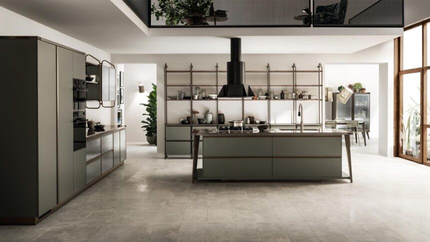 Diesel Open Workshop кухня, Scavolini
