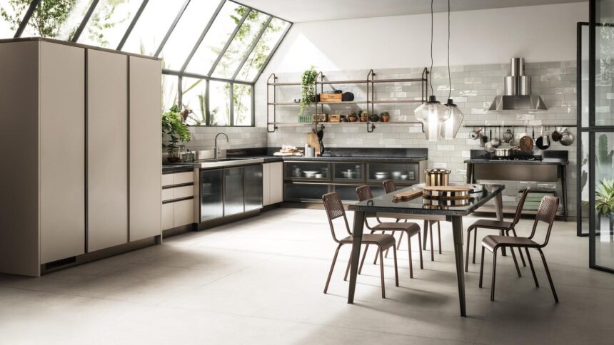 Diesel Open Workshop кухня, Scavolini