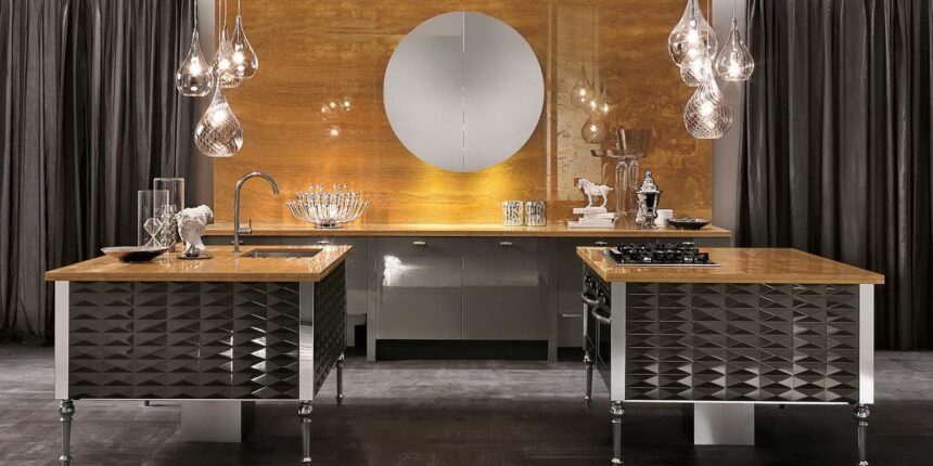Luxury Glam кухня, Aster Cucine