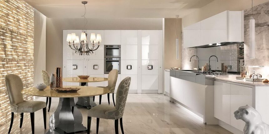 Luxury Glam кухня, Aster Cucine