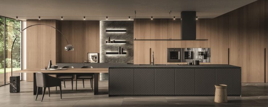 Pure Glam кухня, Aster Cucine