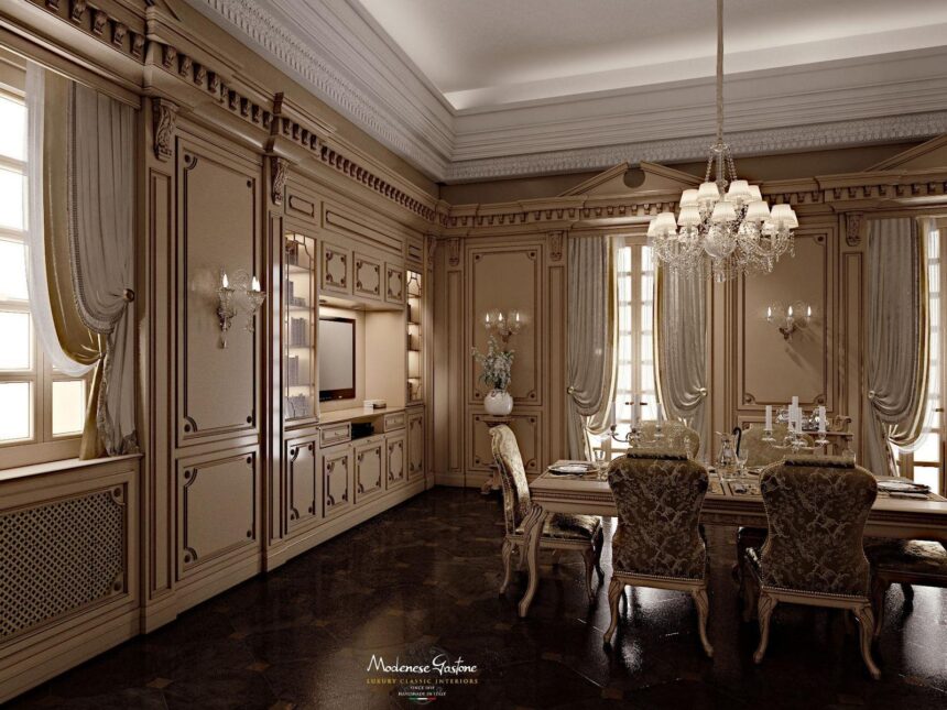 Romantica Lacquered And Patinated кухня, Modenese Gastone
